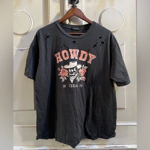 Howdy Oversized T-shirt
